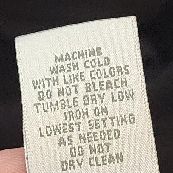 Zenergy Chicos Black Poly Span Elastic Cuff Hidden Hood Jacket Chico Sz 3 US XL - Picture 16 of 16